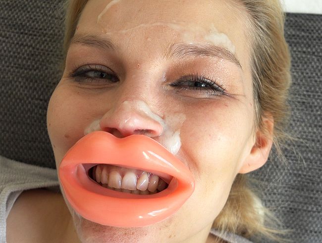 Perverse Geburtstagsüberraschung mit XXL Facial!!!